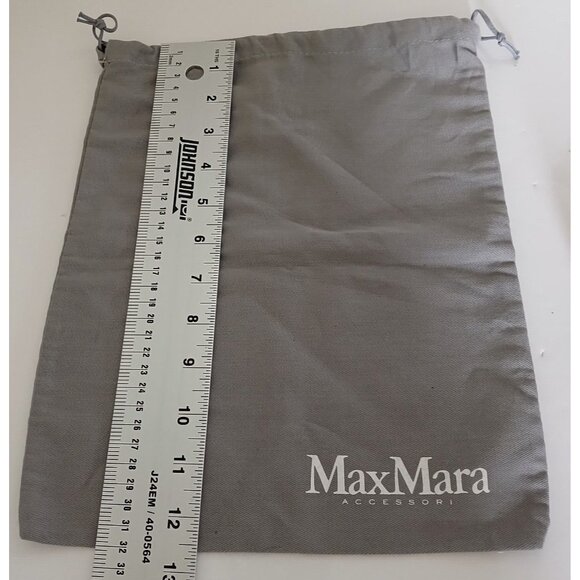 MAX MARA Dust Bag Lot of 3 Grey Beige Dustbags Medium Size Lot - Picture 10 of 13